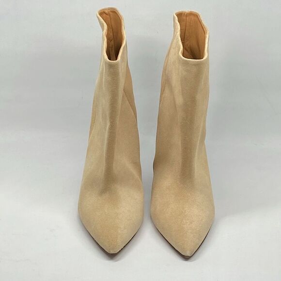 Isabel Marant Miyako 90MM Suede Cone-Heel Booties size 36 - Picture 2 of 12